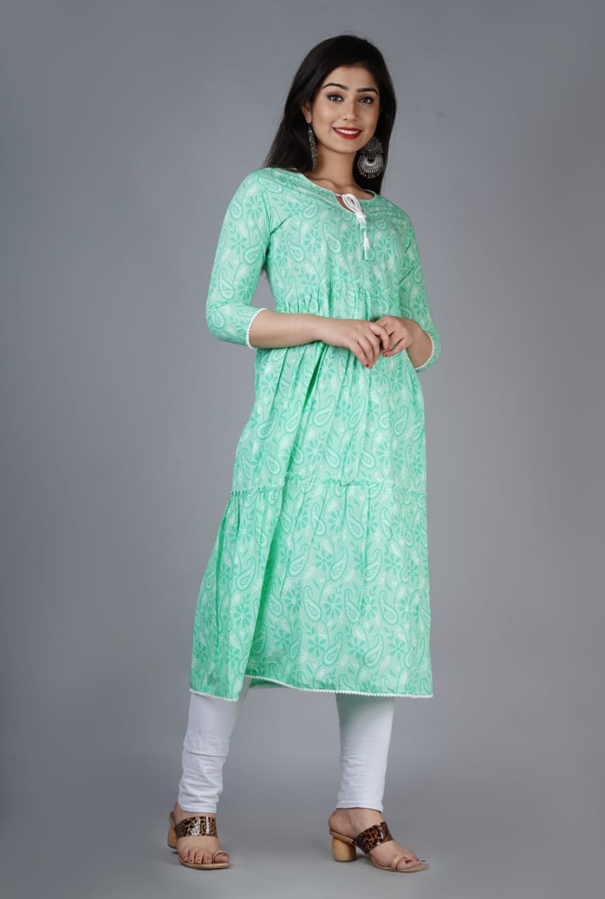 latest  kurti and gown designs to rock your wardrobe for casual wear